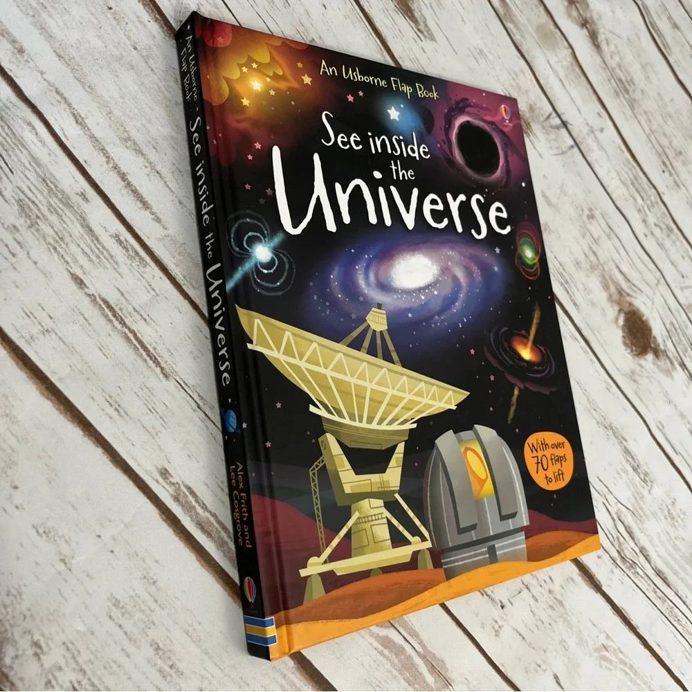 Usborne Flap‎ Book See Inside the Universe Book hardcover